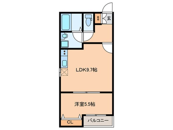 コンフォール道明寺駅西の物件間取画像